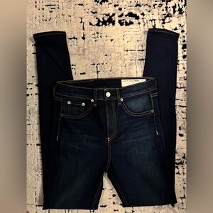 Rag and Bone Dark Blue Skinny Jeans, sz 27 NEW